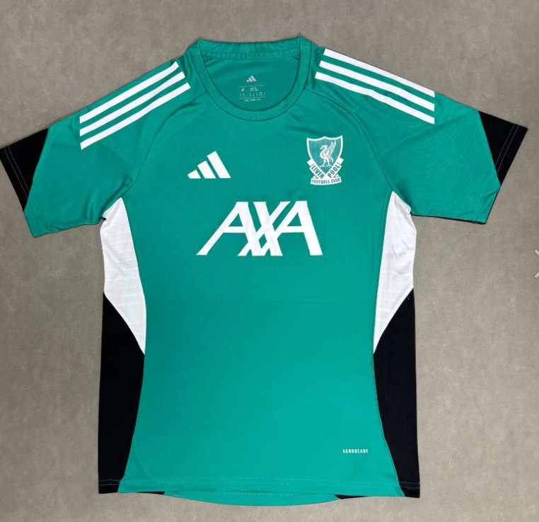 AAA Quality Liverpool 25/26 Training Green/White Jersey